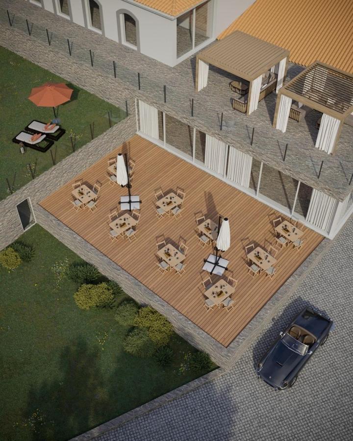 מלון מסאו פריו Douro Scala מראה חיצוני תמונה 3D rendering of a patio